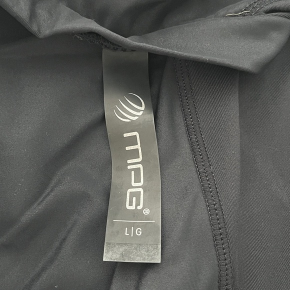 MPG Black Sleeveless Cycling Jersey Half Zip Back Pockets Mesh Back Spin Class - Picture 10 of 15